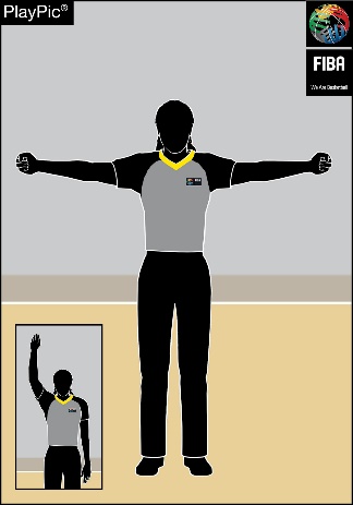 MEDIA TIME-OUT — Open arms with clenched fists