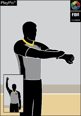 HOLDING — Grasp wrist downward