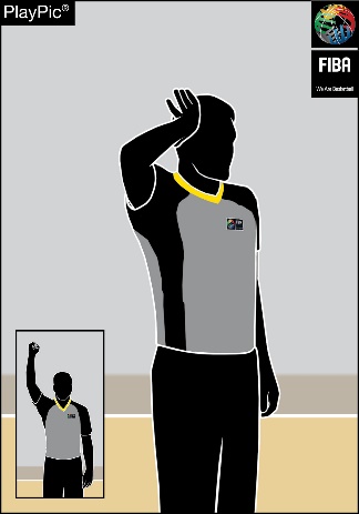 HIT TO THE HEAD — Imitate the contact to the head