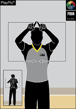 HEAD COACH’S CHALLENGE — Referee confirms head coach’s challenge request